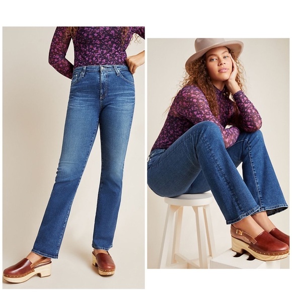 AG Jeans Angel Boot-cut Mid Rise Flare Jeans - Picture 8 of 8
